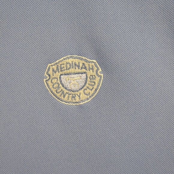 Peter Millar Mens X-Large Blue Golf Polo Short Sleeve Shirt Medinah Country Club - Picture 5 of 8